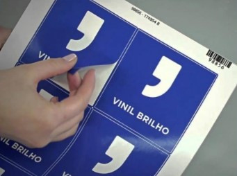 Adesivo Vinil Branco