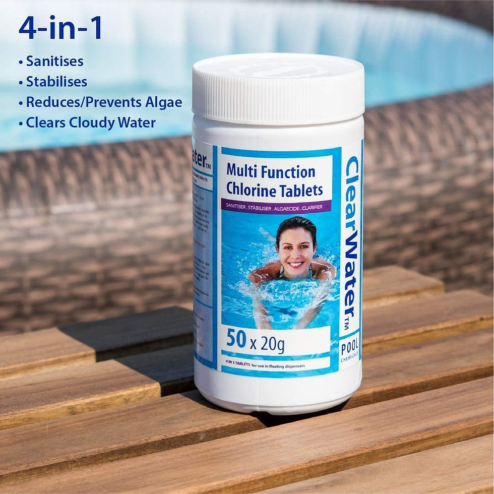 Thumbnail: Clearwater CH0019 1 kg Multifunction Chlorine Tablets
