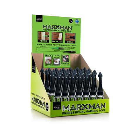 MarXman Black Deep Hole Marker Display Box
