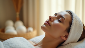 Lady after having a ultra visage facial