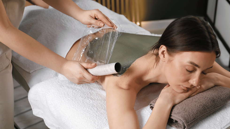 Body wrap treatment for firmer smoother skin at Touch of Paradise West Ewell Surrey