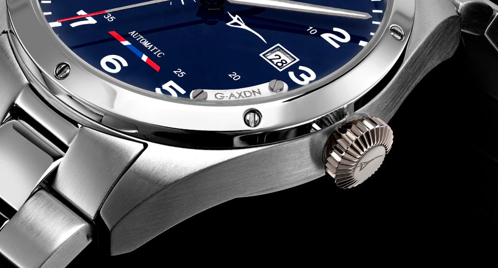 Thumbnail: STROND G-AXDN 24h automatic watch, blue dial