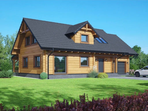 Rozpoczęcie budowy domu z bali w ok Warszawy 🏡