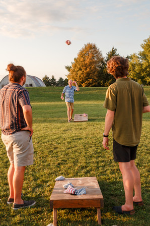 Yard Games to entertain guests - Zedland Overlook Venue