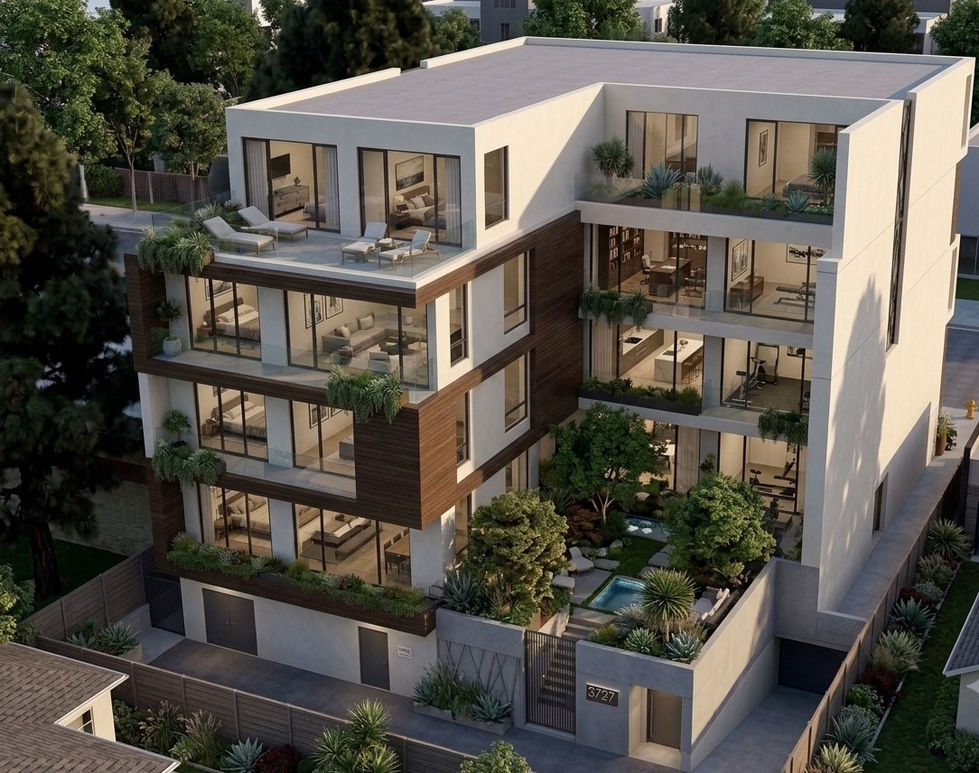 Mixed-Use Development project — mix used-Restaurant-Office-Residential
