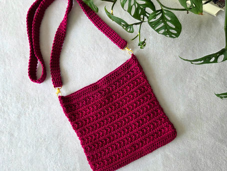The Starry Ridge Cross Body Bag - Free Crochet Pattern