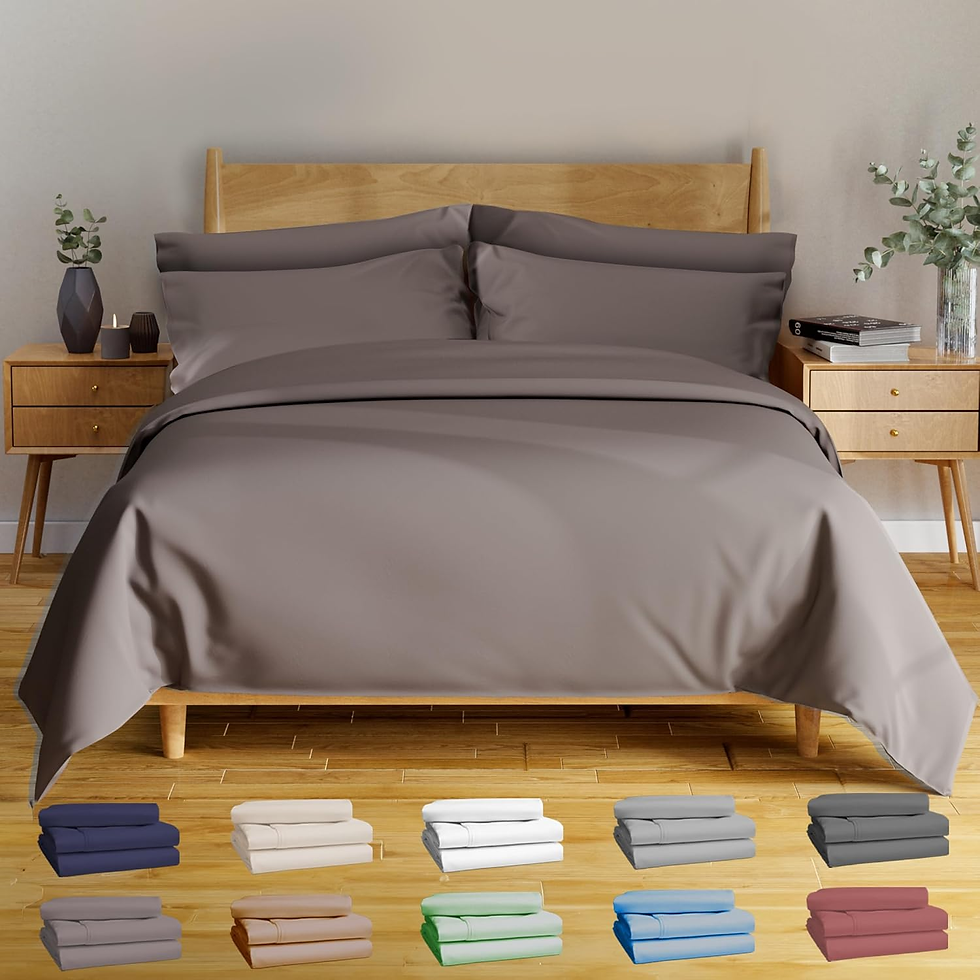 Super Soft Viscose Bamboo Cooling Sheets 6 Piece