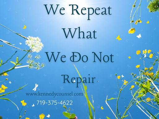 We Repeat What We Do Not Fix