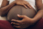 Pregnant woman belly - midwifery support Canberra