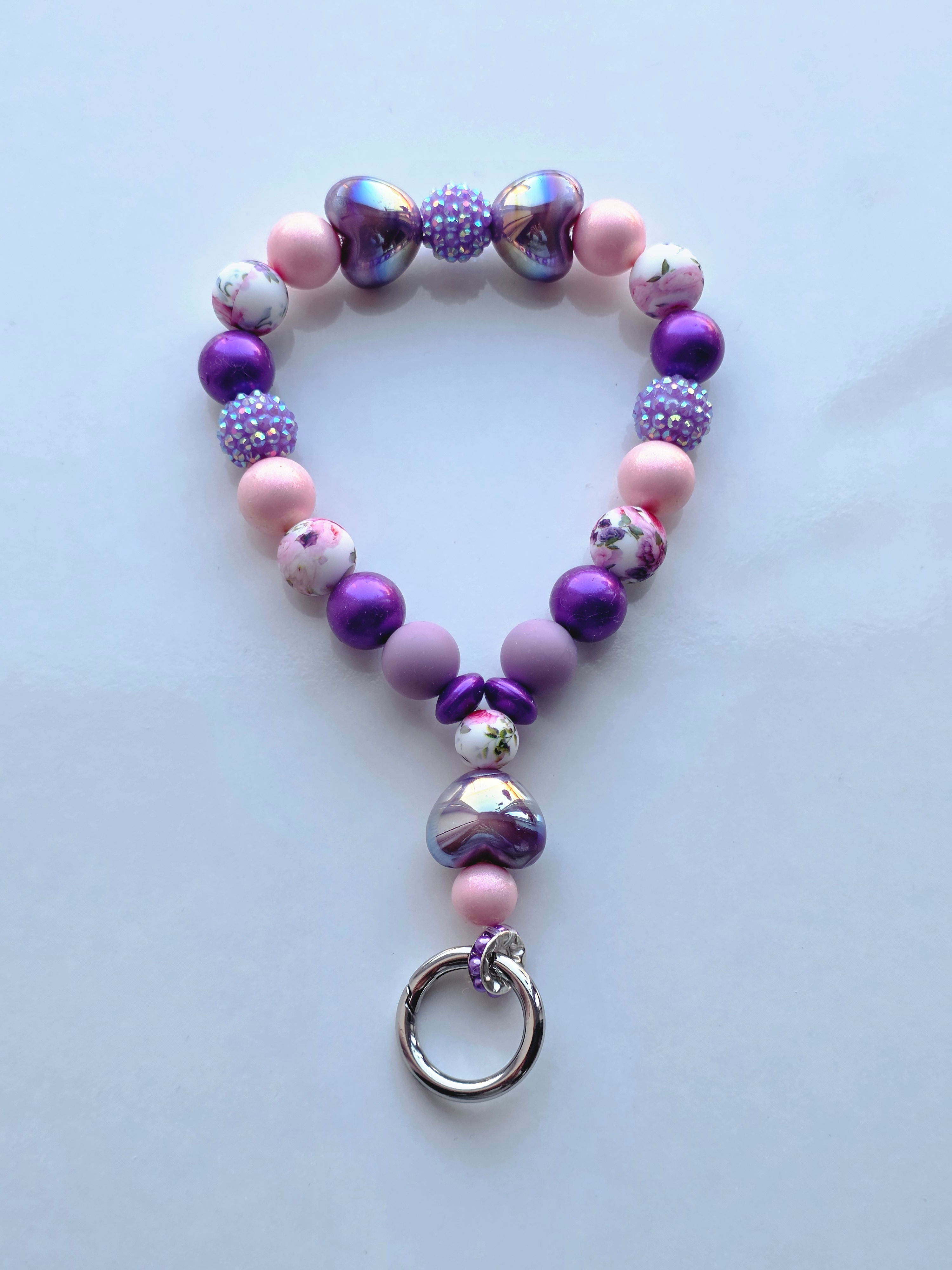 KeyCuff - LOVE Paars