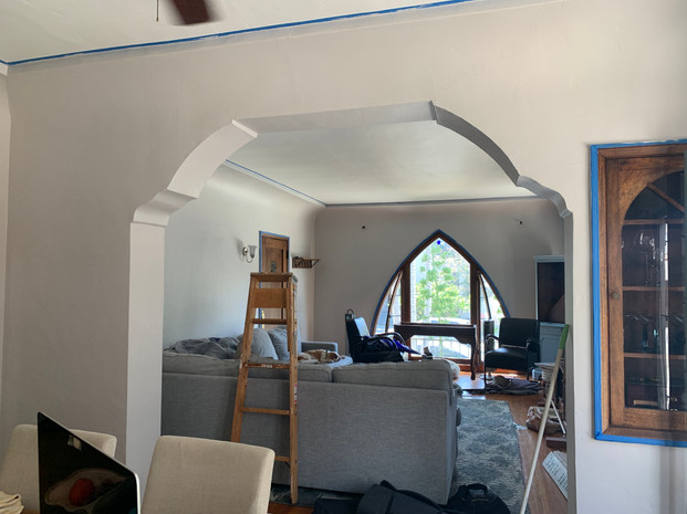 Apartment painted