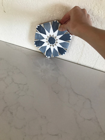 Custom Backsplash