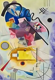 Tableau décoratif abstrait, art moderne