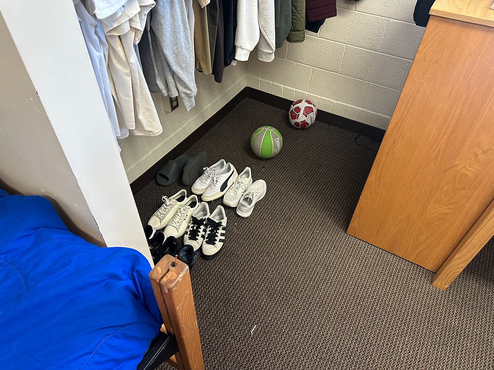 Guillermo Martino’s shoe collection.