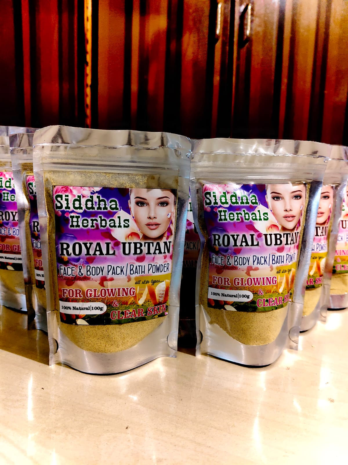 FACE PACK & BODY PACK / BATH  POWDER