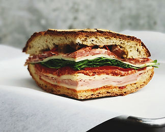 Sandwich au fromage et la viande