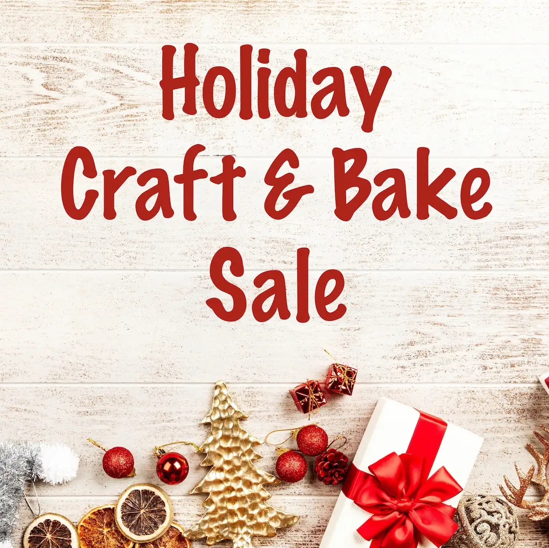 KL Legion Christmas Craft & Bake Sale: Sat Nov 19