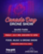 Canada Day Drone Show: July 3