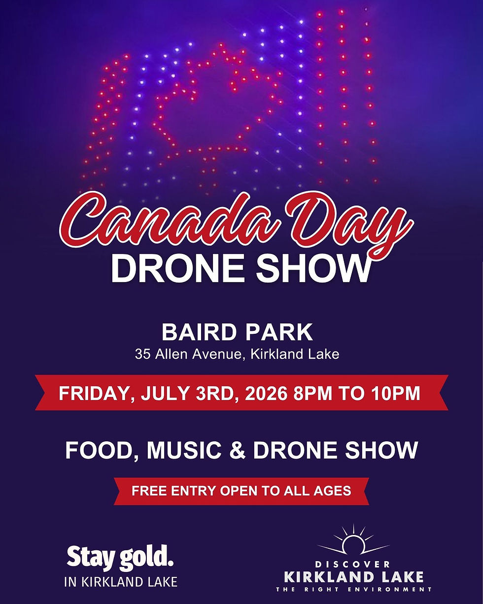 Canada Day Drone Show: July 3