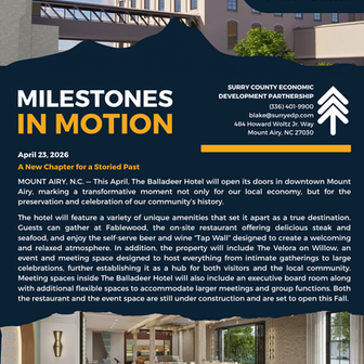 Milestones in Motion: A New Chapter for a Storied Past