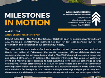 Milestones in Motion: A New Chapter for a Storied Past