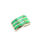 Thumbnail: Green Fire Opal Zuni Inlay Ring #GRE783