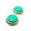 Thumbnail: Navajo Turquoise Studs Earrings #BIG597
