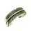 Thumbnail: Navajo Sterling Silver Feather Cuff #CCF021