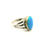 Thumbnail: Blue Fire Opal Ring #BPA449