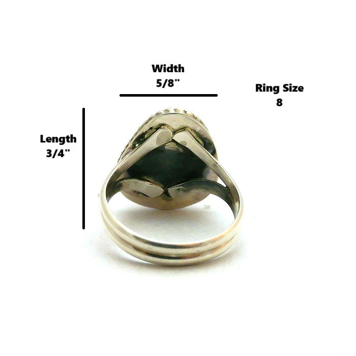 Thumbnail: Sonoran Gold Turquoise Ring #SON689