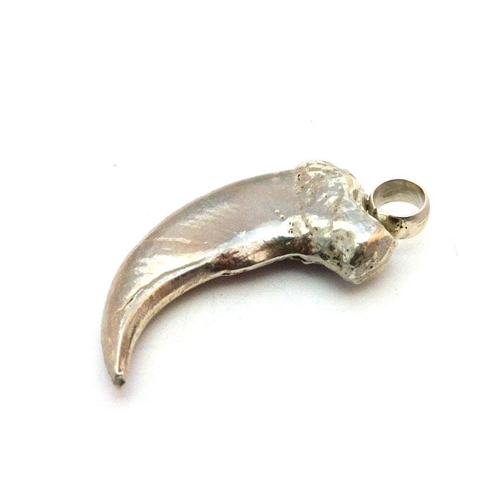 Thumbnail: Bear Claw Zuni Pendant #CLA145