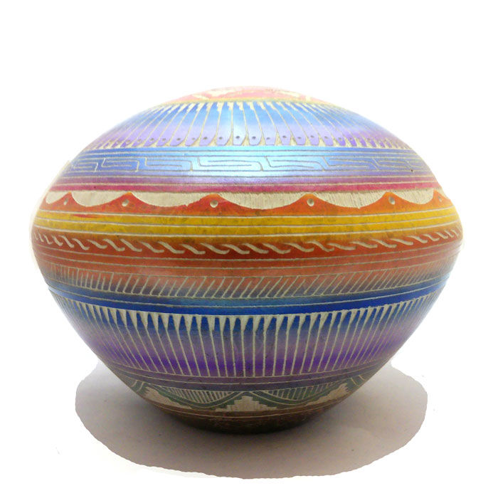 Thumbnail: Navajo Multicolor Pot By Susie Charlie #SCN395