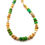 Thumbnail: Jasper & Turquoise Beaded Navajo Necklace #JAS730