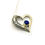 Thumbnail: Navajo Lapis Lazuli Heart Necklace #LHN609