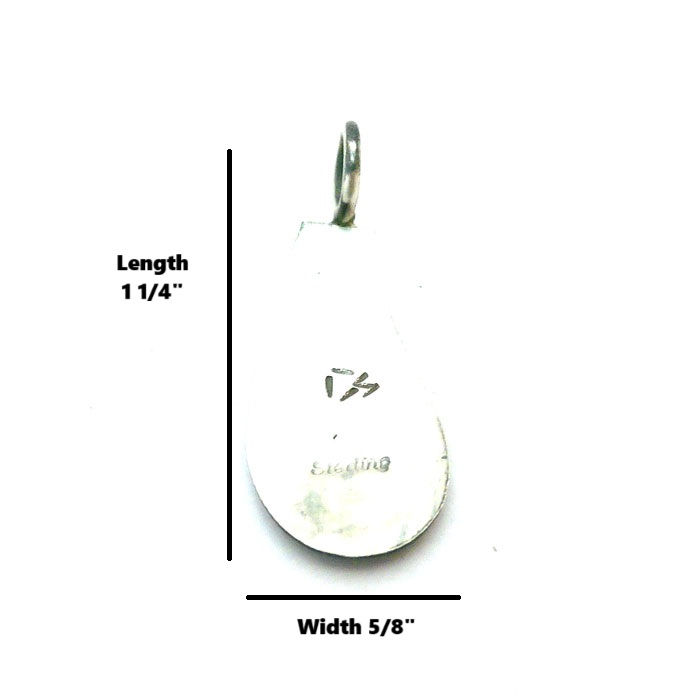 Thumbnail: Silver Overlay Hopi Pendant #DSH616
