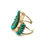 Thumbnail: Zuni Sleeping Beauty Turquoise Needle Point Cuff #ZNP492