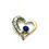 Thumbnail: Navajo Lapis Lazuli Heart Necklace #LHN609