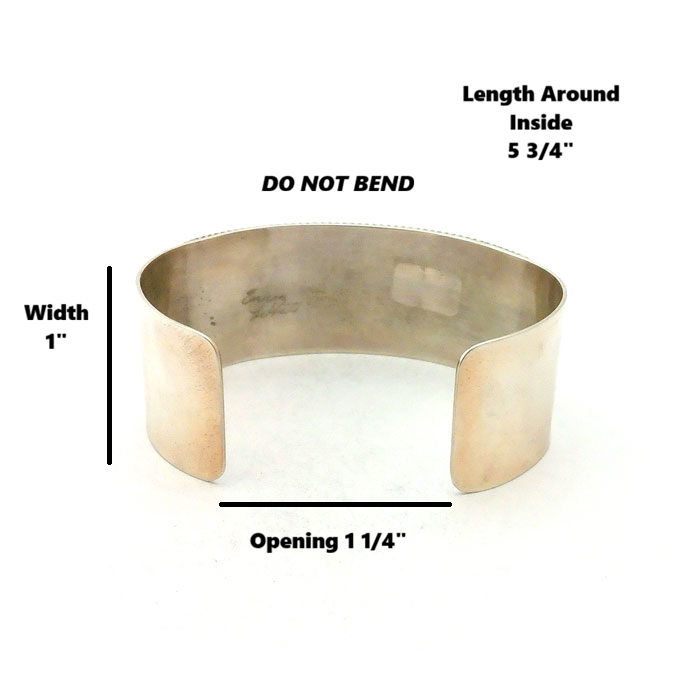 Thumbnail: Fire Opal Zuni Inlay Cuff #ZFF568
