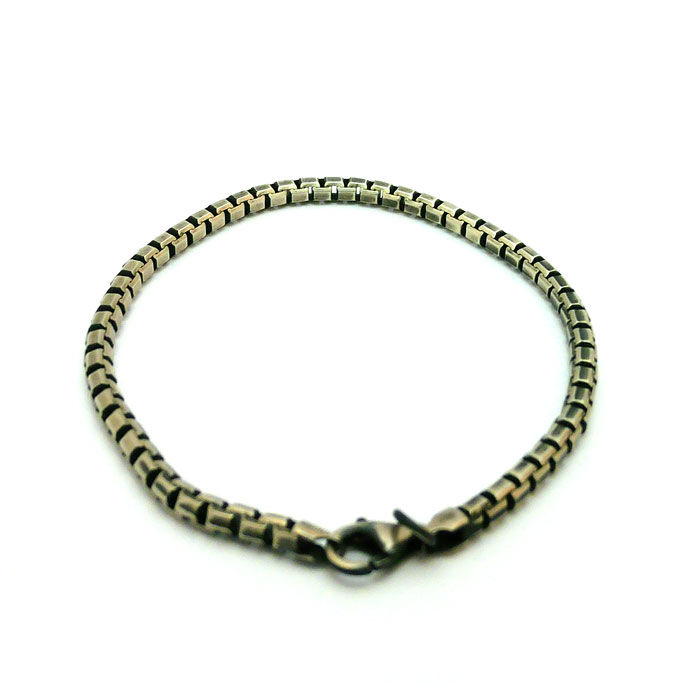 Thumbnail: Thin Navajo Chain Bracelet #DEN077
