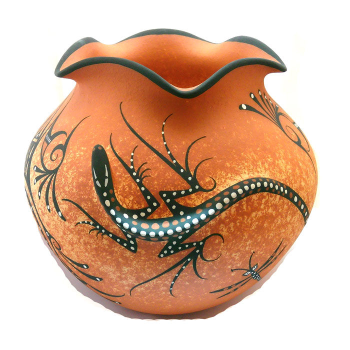 Thumbnail: Zuni Lizard Pot #DCZ533