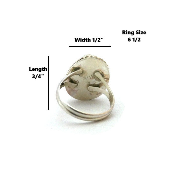 Thumbnail: Leslie Nez Turquoise Ring #TQA969