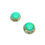 Thumbnail: Navajo Turquoise Studs Earrings #DOT506