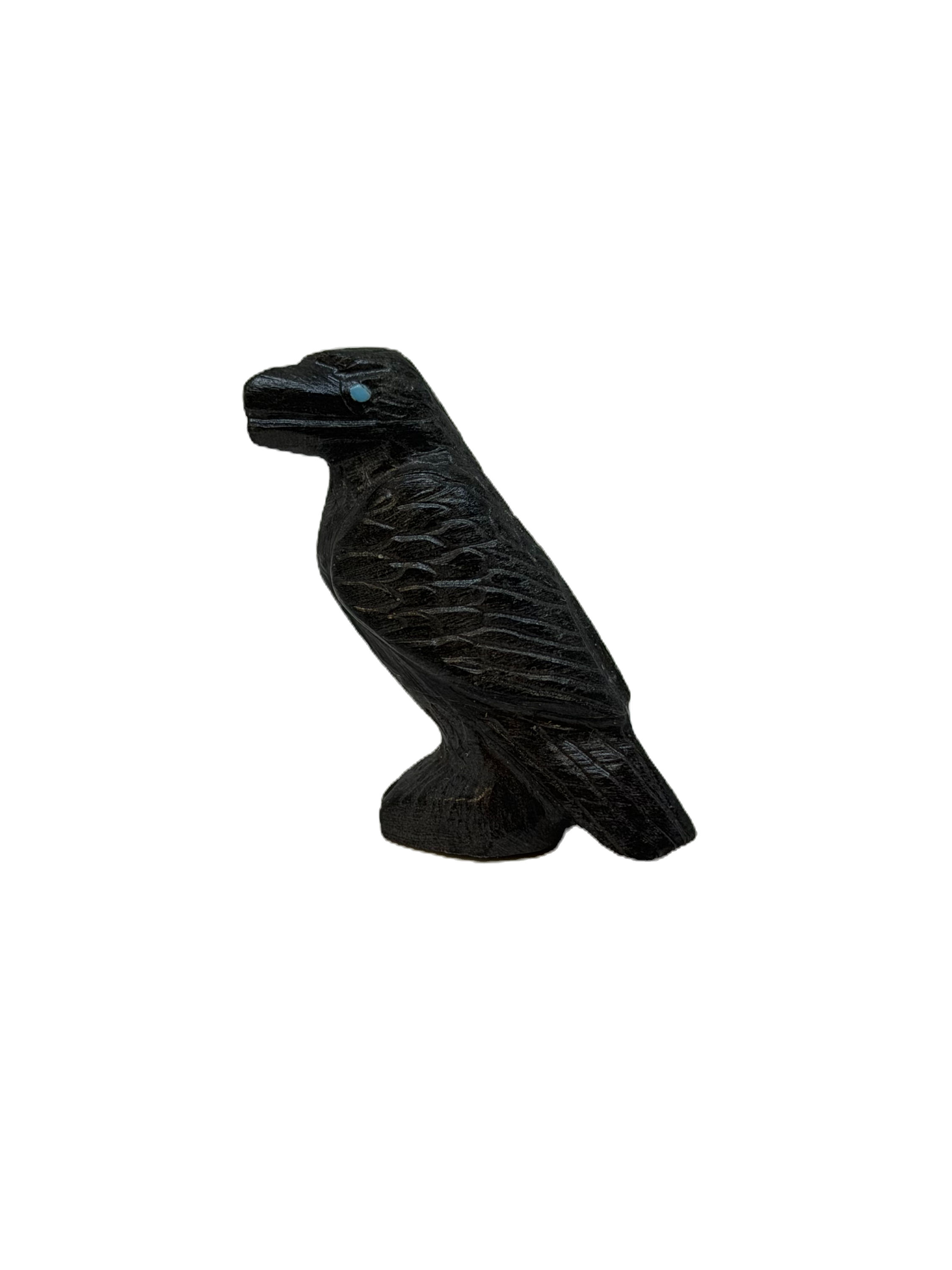 Zuni Raven by Michael Coble   #ZRM8