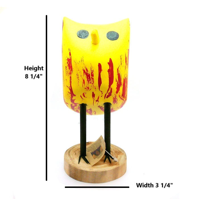 Thumbnail: Lovely Yellow Owl By Edith John #YEL432