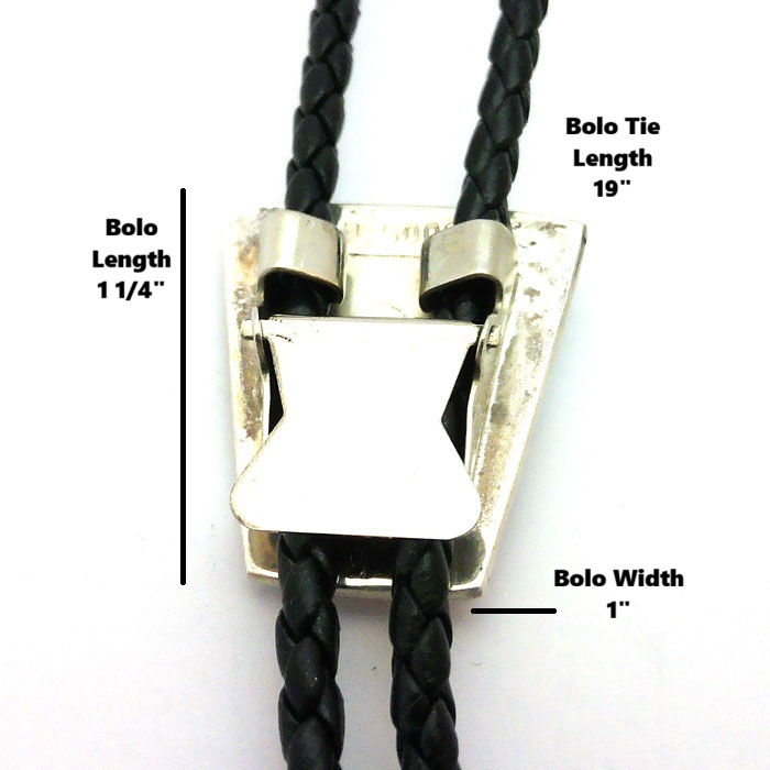 Thumbnail: Zuni Inlay Colorful Bolo Tie #QUA267
