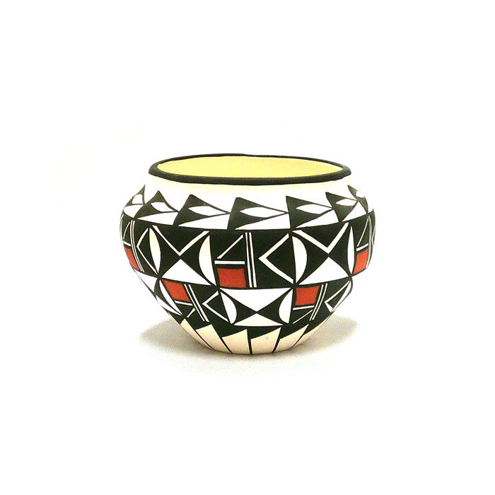 Thumbnail: Acoma Polychrome Pot #LCA158