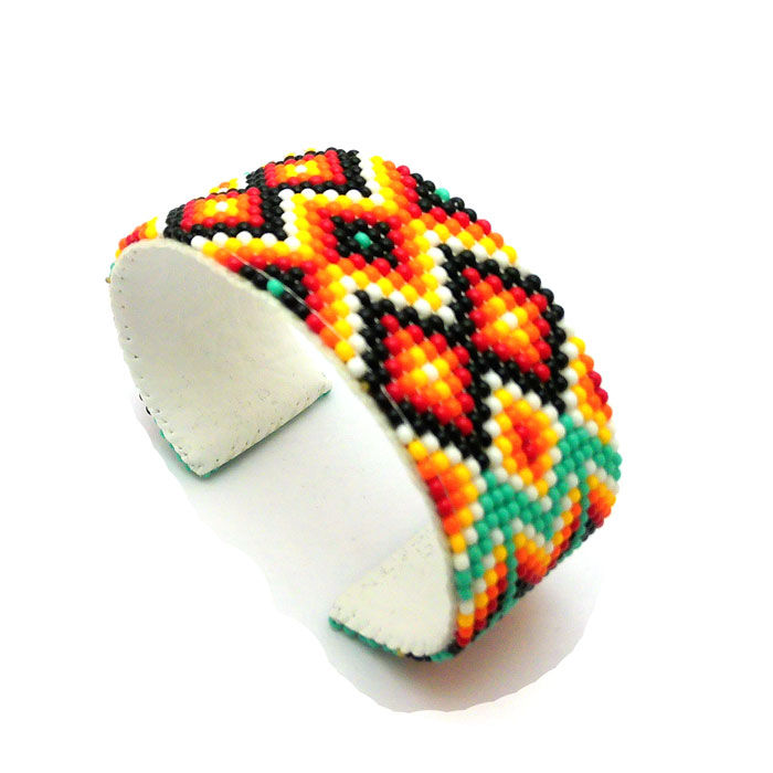 Thumbnail: Navajo Beaded Cuff #TBW838