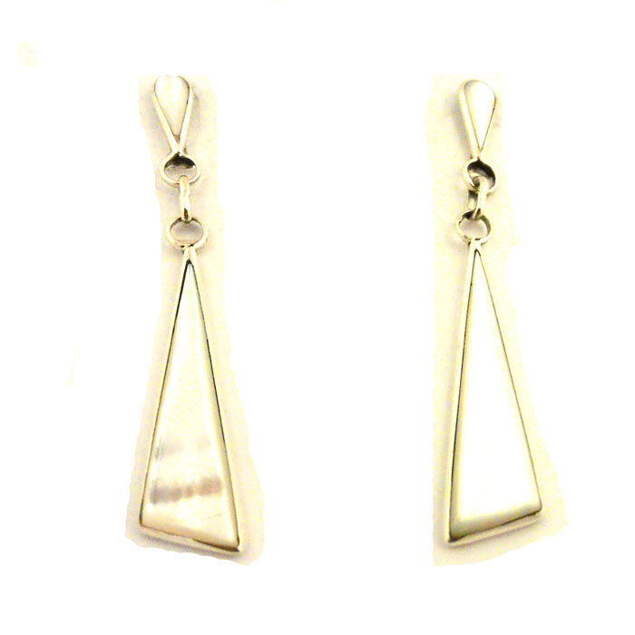Thumbnail: Mother Of Pearl Dangle Earrings by Angela Gasper #AGM203