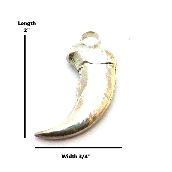 Thumbnail: Bear Claw Zuni Pendant #CLA145