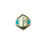 Thumbnail: Vintage Mother Of Pearl & Turquoise Ring #MOT471